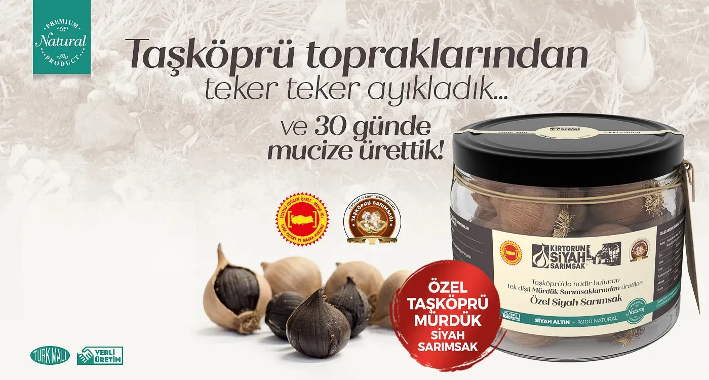 Kırtorun Mürdük Siyah Sarımsak